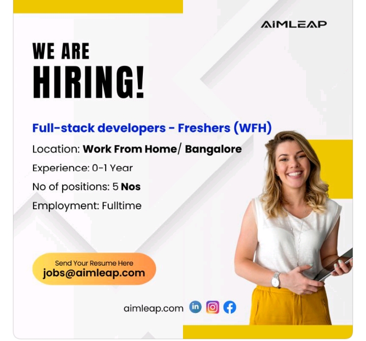 WFH Developers Bengaluru